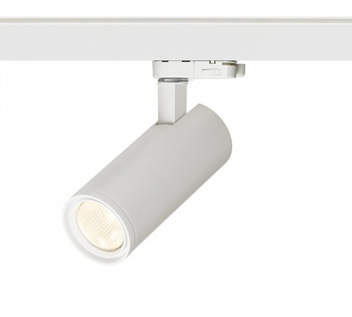 Foco De Riel Eco Monofasico Led 24° 30w Blanco / Hb Led
