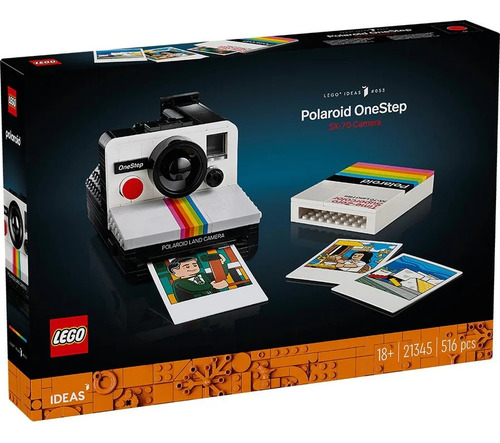 Lego - Camara Polaroid Onestep Sx-70 - 516 Pz - Serie: Ideas