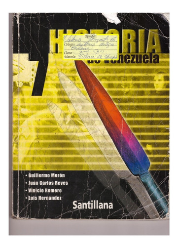 Libro De 7 Historia De Venezuela