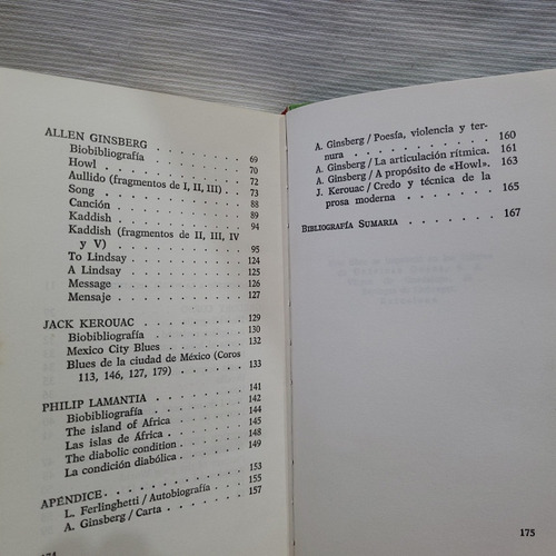 Imagen 8 de 9 de Antologia De La Beat Generation M Barnatan Inglés Castellano