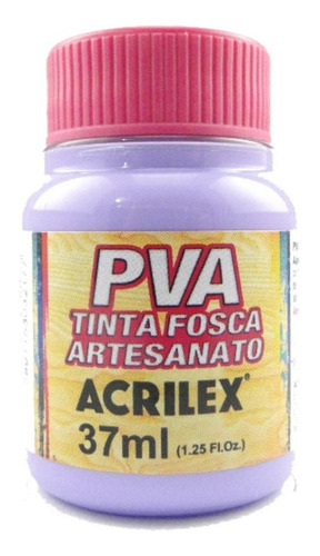 Tinta Acrilex Fosca Artes. 37 Ml 528 Lilas