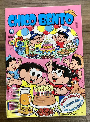 2404 Hq Chico Bento #377 Ed Globo (ótimo Estado) (Usado)