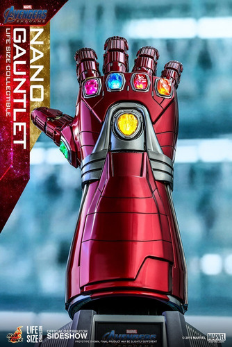 Iron Man Nano Gauntlet 1/1 Hot Toys Tamaño Real