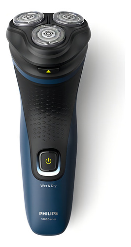 Afeitadora Serie 1000 Wet & Dry Philips S1151/00 Negro Y Azul