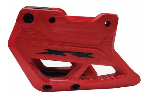 Guia Cadena Enduro Reforzado Rojo Xr Negro Honda Tornado 250