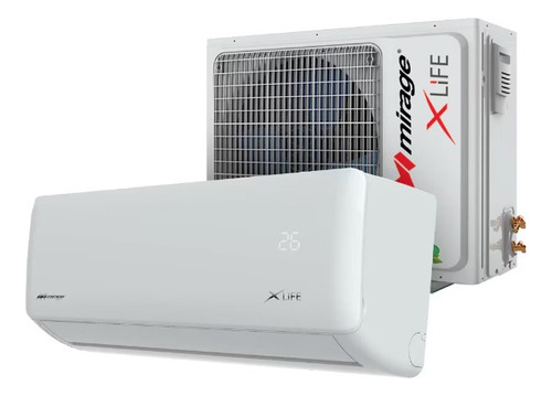 Aire Minisplit Mirage 1 Ton 110v Inverter CVC120E V32 color blanco
