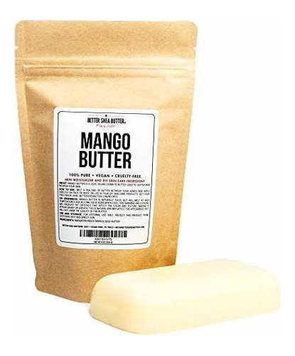 Mantequilla De Mango 100% Pura - Puede Sustituir La Manteca 