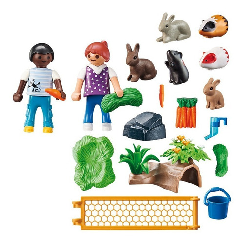 Compartimento para animais de fazenda Playmobil 70137 Country Intel