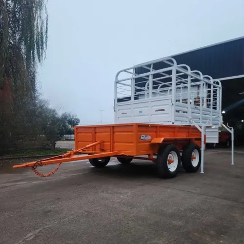Acoplado Jaula 3 Metros Carro Vaquero Trailer Desmontable