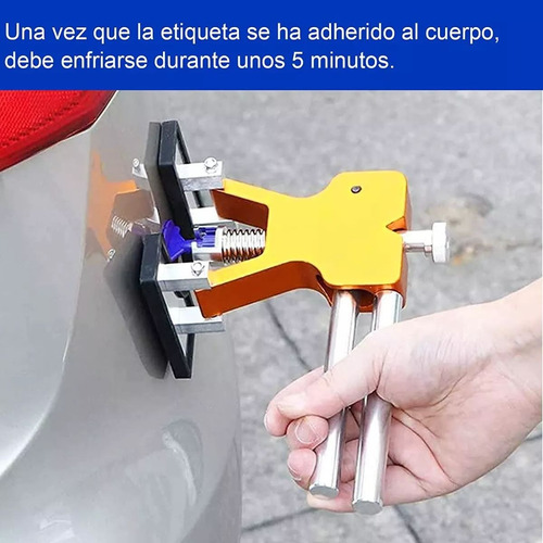 Kit Saca Abolladuras Desabollador De Auto Herramienta Autos