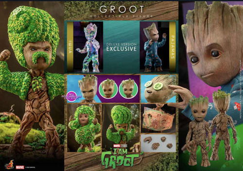 Yo Soy I Am Groot Deluxe 1/6 Marvel Star-lord Hot Toys Tms89