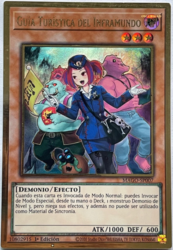 Yugioh! Guía Turística Del I (alt Art) Mago-en007 1a Edi Pgr