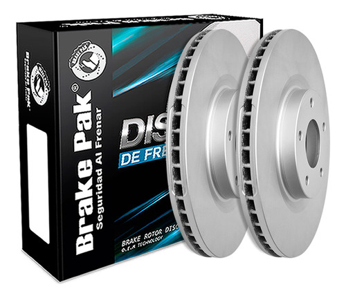 Discos De Freno Brake Pak Nissan Xtrail Delantero