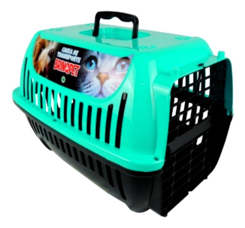 Caixa De Transporte N2 Gatos Cães Com 4 Travas + Segurança