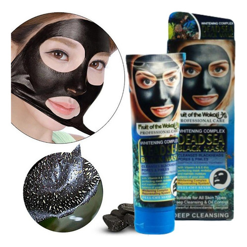 Peel Off Facial Carbon Activado Puntos Negros Blanqueador