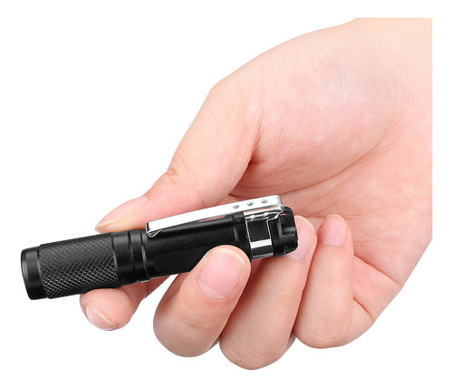 Mini Linterna Led Tipo Bolígrafo, Linterna, Clip, Lámpara De