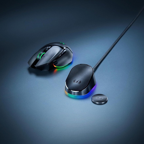 Mouse Razer Dock Pro Rgb Color Negro