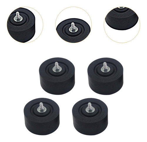 4x Ar Condicionado Anti Vibração Almofada 8,5 Cm X 4,3 Cm