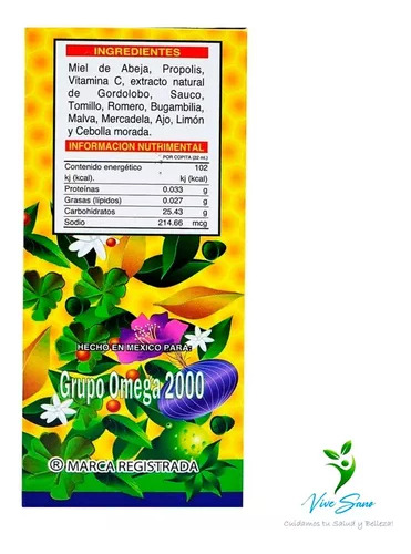 Pulmobron Jarabe Miel Tomillo 220 Ml - Original 100% Pb1