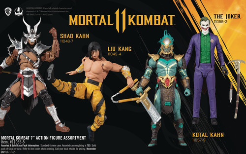 Mcfarlane Toys Mortal Kombat Kotal Kahn - Figura De Acción.