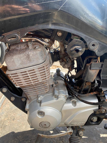 Imagem 7 de 9 de Motor Completo Honda Fan 125 2014 Partida Elétrica C/ Nota