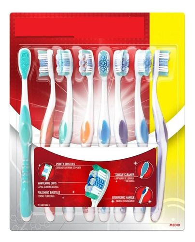 Cepillo Dental Colgate 360° Visible White Limpieza Completa