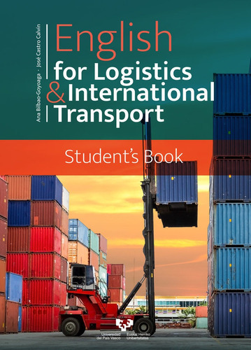 English For Logistics, De 17.31. Editorial Universidad Del Pais Vasco, Tapa Blanda En Inglés