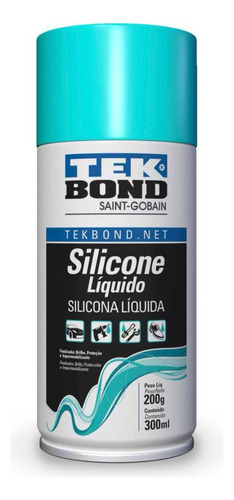 Silicona Líquida En Spray Tekbond 300 Ml Brillo Protección