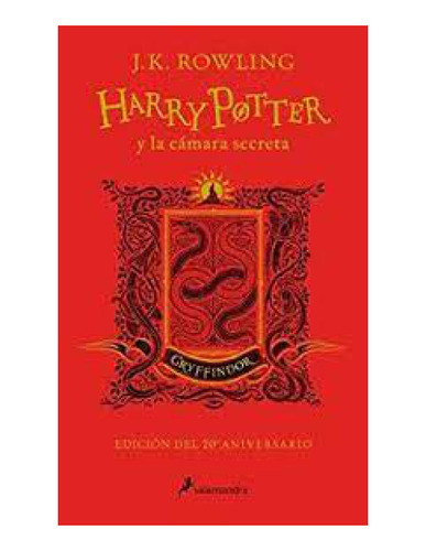 Libro Harry Potter Y La Camara Secreta Gryffindor