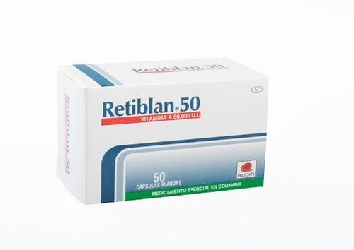 Retiblan 50.000ui Cápsulas