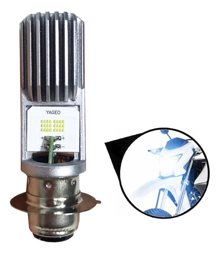 Lampada Farol Led M5 Compativel Com Biz 100 2013 Ate 2015