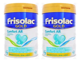 Fórmula Infantil Frisolac Gold Comfort De 800gr C/u 2 Latas