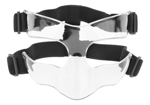 Máscara De Baloncesto Protector Facial Transparente 14x9cm