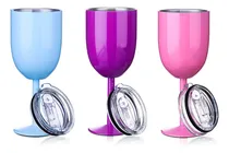 Comprar Copas De Vino De Acero Inoxidable Con Tallo G7 Con Tapa De D