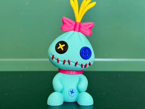 Figura De Scrump (stitch) - Impresión 3d - 17 Cm
