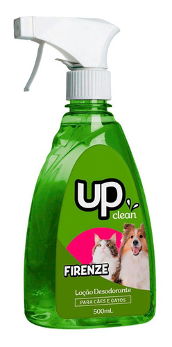 Loção Firenze Up Clean 500ml - Fragrância Bergamota E Cedro