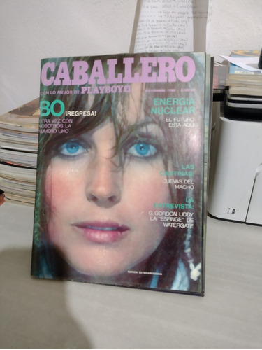 Revista Caballero Jeana Tomasino #175 Noviembre 1980