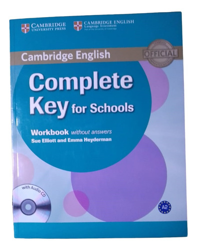Complete Key For Schools Workbook Without Answers  With Cd