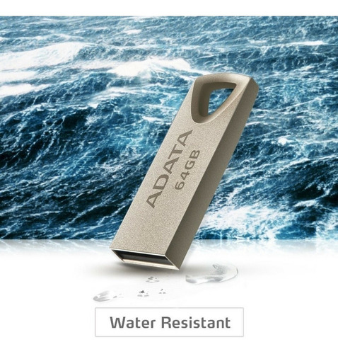 Memoria USB Adata UV210 64GB 2.0 plateado