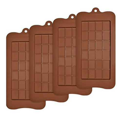 Break-apart Chocolate Molds, Set Of 4 Packs Food Grade Non-s