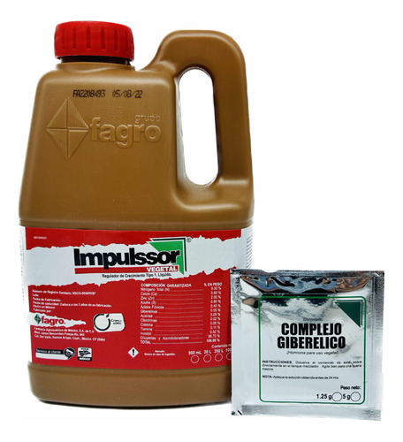 Impulssor Vegetal Regulador De Crecimiento 950 Ml