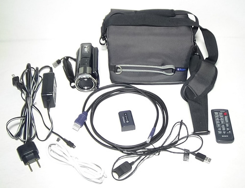Filmadora Sony Hdr-cx560v Entrada Microfone Hdmi Limpa