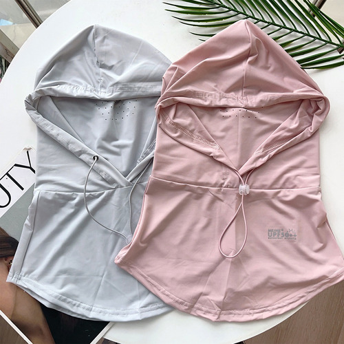 Máscara De Sol Ajustable Summer Ice Silk, 4 Unidades