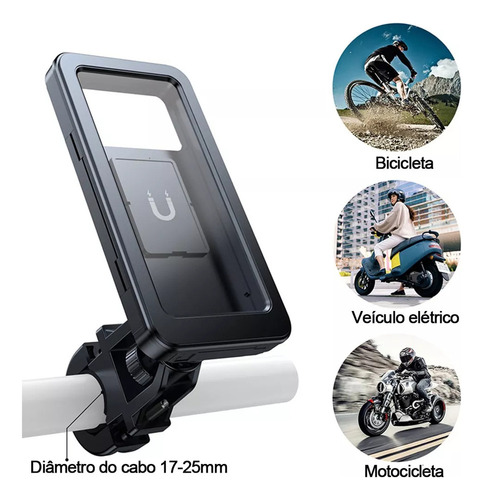 Soporte Impermeable For Teléfono De Motocicleta