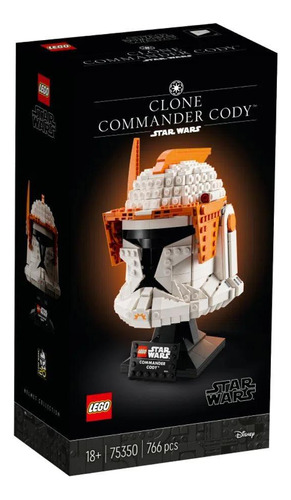 Lego 75350 Star Wars - Capacete Do Comandante Clone Cody