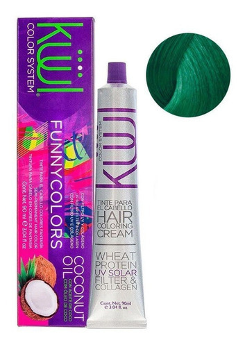 Tinte Kuul Funny Colors Verde 90ml.