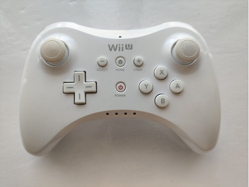 Control Pro Para Nintendo Wii U Genuino Color Blanco Wup-005