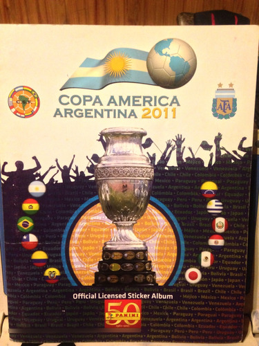 Album Copa America 2011, 38 Figuritas