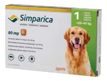 Comprar Tableta Antipulgas Garrapatas Simparica  20 A 40kg  X 1 Comp
