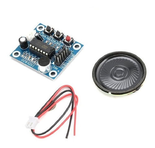 Modulo Grabación Sonido Voz Isd1820 Con Parlante, Arduino